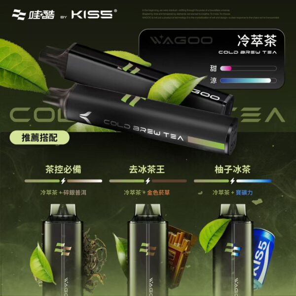 WAGOO 6500口拋棄式電子煙 | KIS5 高端品牌新品上市